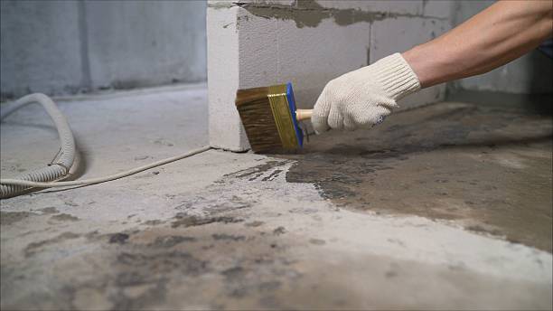 SJ Waterproofing Pros Basement Waterproofing coverage map for Greenfield, IN and surrounding area